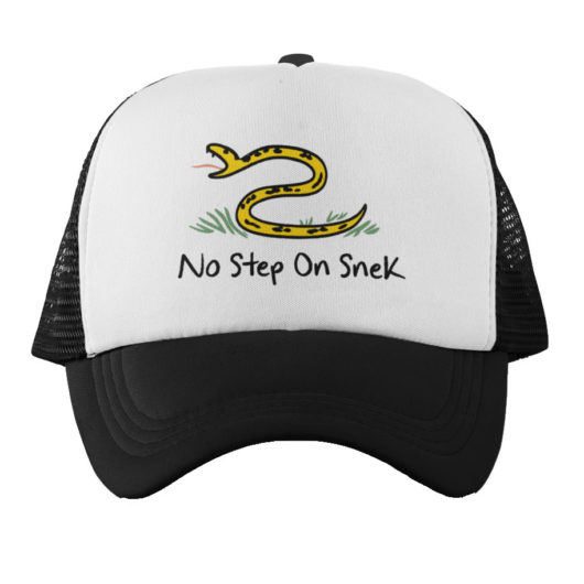 Snek B&W Trucker Hat