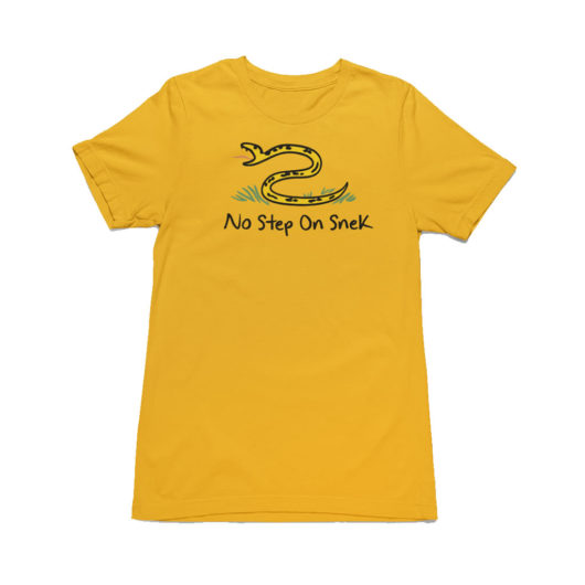 Snek Tee - Yellow